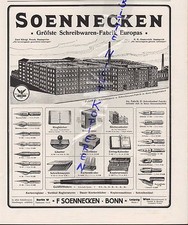 BONN, Werbung 1916, F