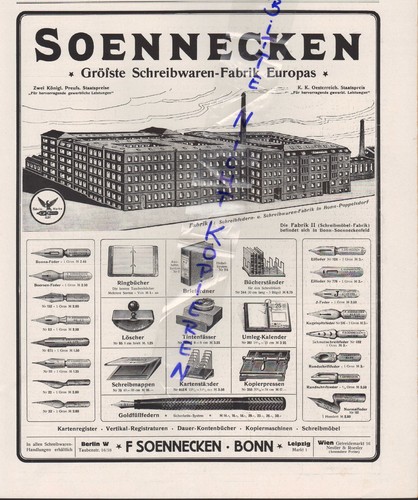 Bonn werbung 1916 - werbung, 1916,