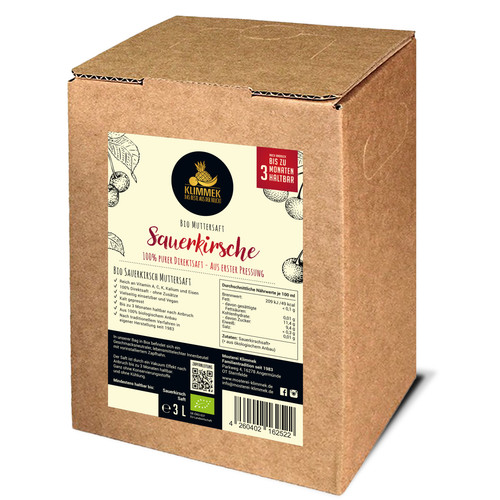 Klimmek bio sauerkirschsaft - klimmek,