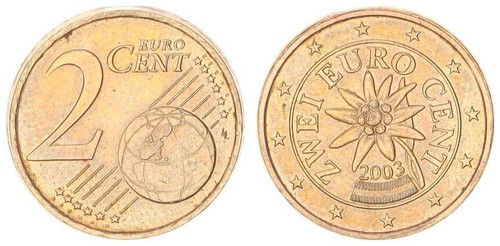 österreich cent 2003 - Österreich, 2