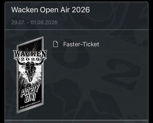 Wacken open air o a - air, w:o:a