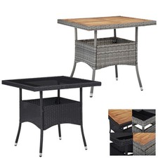 Gartentisch Poly Rattan