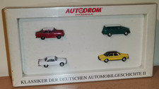 Wiking Set Autodrom " Klassiker der Deutschen Automobilgeschichte II 1:87 in Ovp