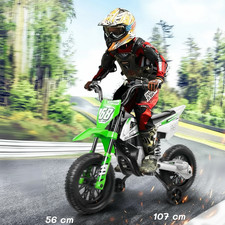 Kinder Elektro-Motorrad 12V Kindermotorrad mit Bluetooth Musik 5 km/h 3-8 Jahre