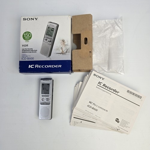 Sony icd b500 - sony, ic