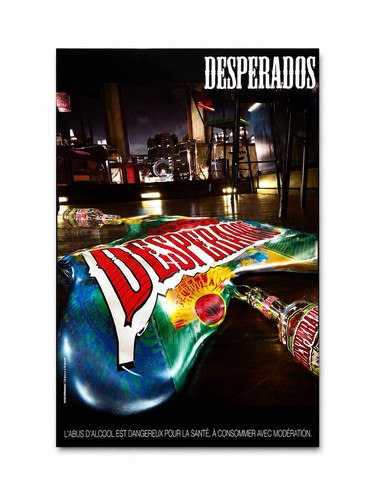 Desperados werbeplakat 60x30 - desperados,