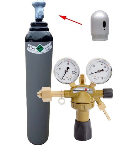 Stickstoff nitrogen 200bar - nitrogen, 8l