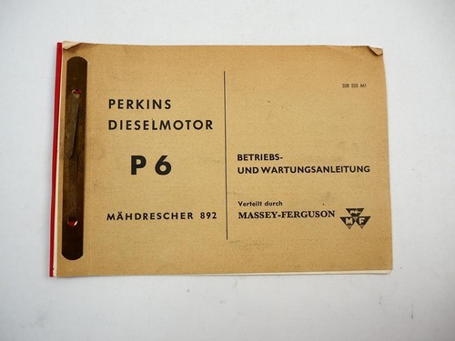 Perkins dieselmotor - p6,