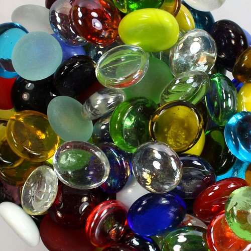 1kg glasnuggets farbmix - glasnuggets,
