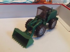 Wiking Radlader Hanomag Grün mit Fahrer 1:87 HO