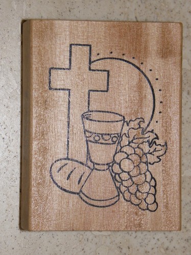 Stempel brot wein - brot,