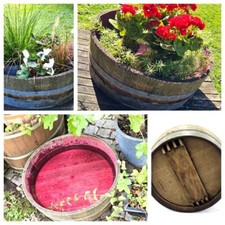 Weinfass Abschnitt Eiche