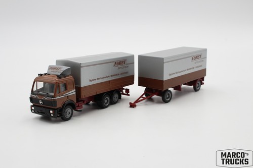 Herpa sk88 2235 - mb, hängerzug