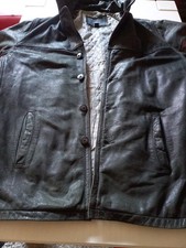 REDSKINS schöne alte LEDERJACKE