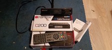 DVBC TV Receiver Opticum C200 gebraucht mit Kabel Fernbedienung