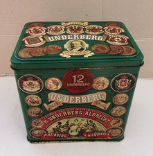 Alte UNDERBERG Blechdose
