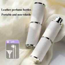 8 ml Parfümzerstäuber Leder nachfüllbar Mini-Sprühflasche Reise-Kosmetikbehälter