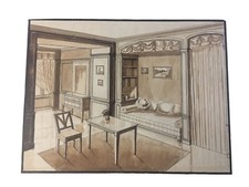 Sehr Schön Zeichnung Original