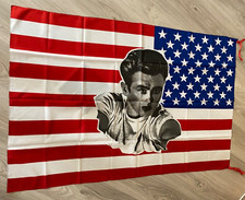 Flagge mit James Dean