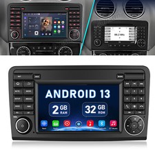 4-Kern DAB+Android 13 Autoradio Für Mercedes ML/GL Klasse W164 X164 CarPlay Navi