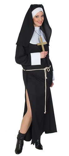 Nonnen kostüm damen mit - damen,