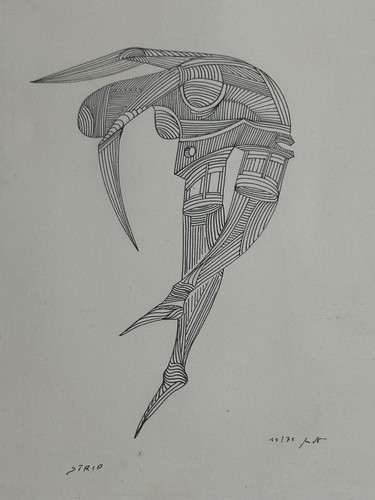 Lithographie signiert