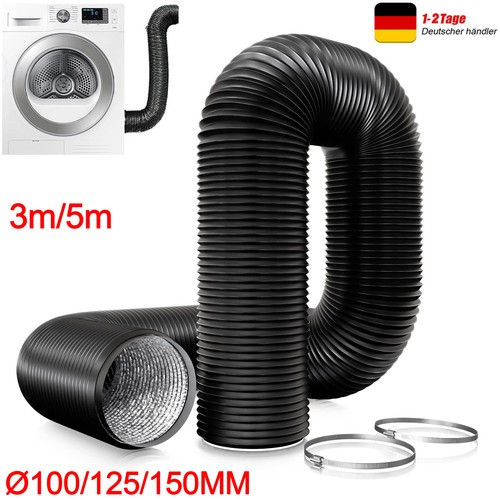 ø100 125 150mm abluftschlauch - Ø100/125/150mm,