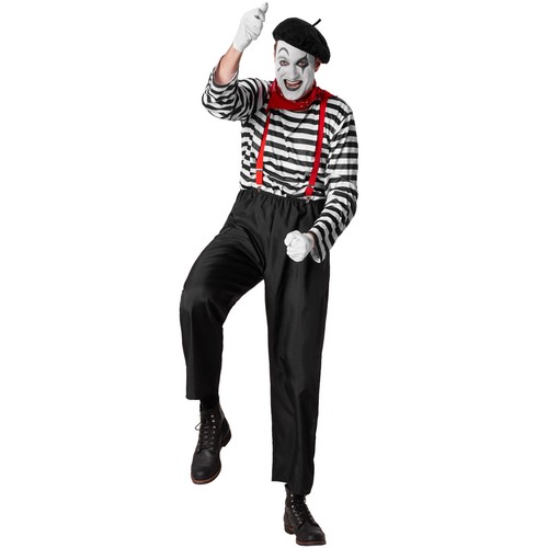 Klassisches pantomime kostüm - klassisches,
