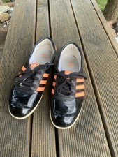 Adidas Ballerina 38 2/3 Schwarz Orange