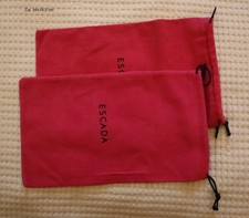 2 Aufbewahrungsbeutel Schuhe Tasche "Escada"