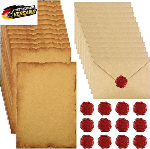 Vintage schreibset mit - vintage,