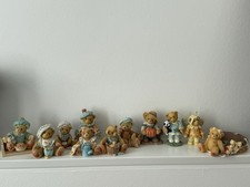Viele Vintage Cherished Teddies Figuren von Priscilla Hillman 90er Jahre