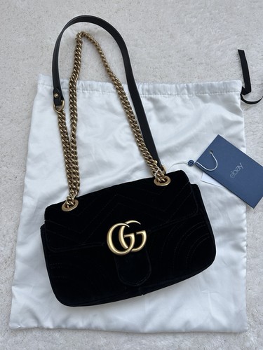 Gucci marmont samt schwarz - marmont,