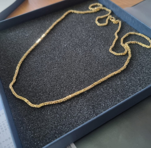 Gelbgold halskette 333 - gelbgold,