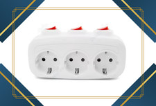 3-way EU multi-socket power