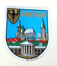 Souvenir aufkleber aachen dom - aachen,