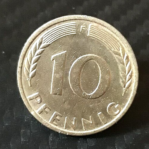 Pfennig 1950 f - pfennig,