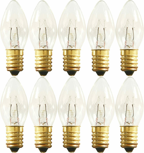 10er set mini kerzenlampe - set, mini-kerzenlampe