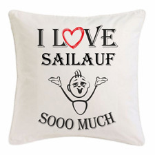 I Love Sailauf KISSENBEZUG