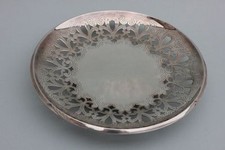 Versilberte Schale