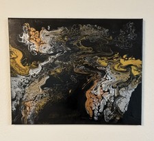 Gemälde Bild Acryl Unikat 40x50 cm