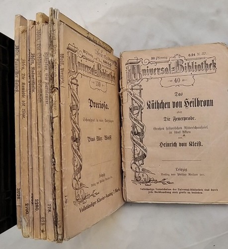 Konvolut stück aus reclams - konvolut.,