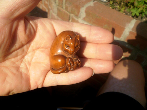 Netsuke handgeschnitzte