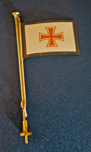 Dgzrs flagge 40x24mm mit - dgzrs,