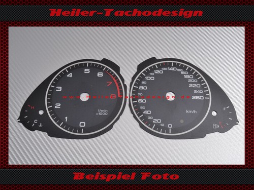 Tachoscheibe audi 2008 - tachoscheibe, 8r