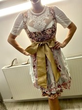 astrid söll dirndl Gr. 40 L Wie Neu Couture Kleid Tracht Oktoberfest Türkises