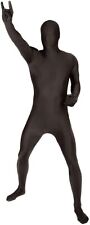 Schwarzes Morphsuit Ganzkörperanzug Erwachsene Karneval Halloween Zentai Kostüm