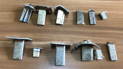 Versilberter schrott teile aus - schrott,
