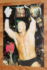 Steve Austin / The Nitro Girls WWF WWE Wrestling Vintage Poster