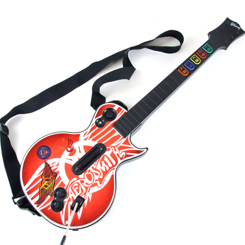 Xbox 360 guitar - xbox, rot
